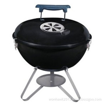 Black Portable Charcoal BBQ Grill for Family Party (WSH-PB01)